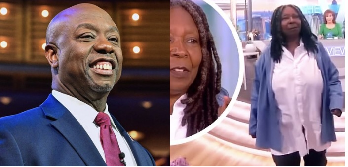 Breaking: Whoopi Leaves in Tears Following Intense Exchange with Tim Scott on ‘The View’