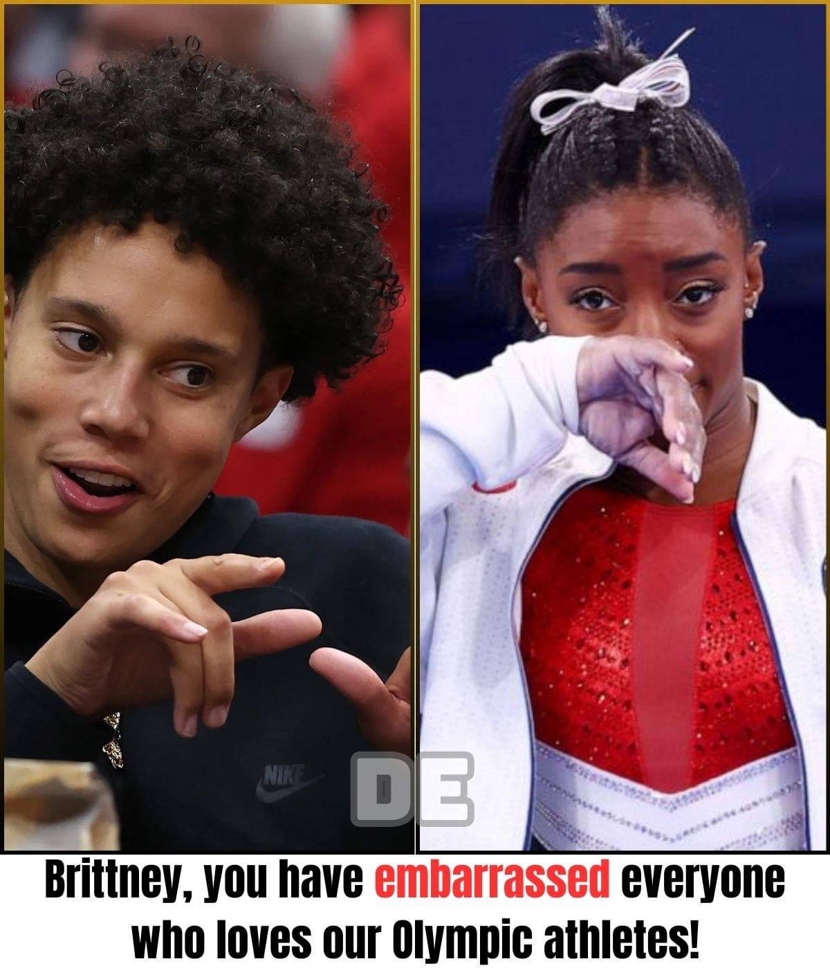 Simone Biles ANGRY over kneeling: ‘Brittney, you have embarrassed everyone who loves our Olympic athletes! Hopefully, she will be kicked out of the Olympics!’